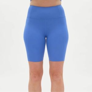 Girlfriend Collective - High Rise Bike Shorts Prism Blue